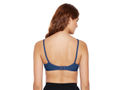 Perfect Coverage Bra-1575-S.Grey with free transparent strap