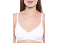 Perfect Coverage Bra-1575W with free transparent strap