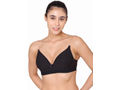 Bodycare Wire free, Seamless Padded Sports Bra -1606-BLACK