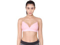 Bodycare Wire free, Seamless Padded Sports Bra -1606-PINK