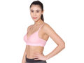 Bodycare Wire free, Seamless Padded Sports Bra -1606-PINK