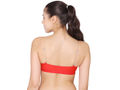 Bodycare Wire free, Seamless Padded Sports Bra -1606-RED