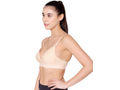 Bodycare Wire free, Seamless Padded Sports Bra -1606-SKIN