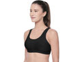 Racerback Sports Bra-1612-Black