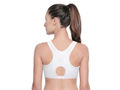 Racerback Sports Bra-1612White