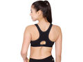 Bodycare cotton spandex wirefree adjustable straps seamless padded sports bra-1615B