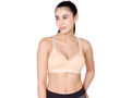 Bodycare cotton spandex wirefree adjustable straps seamless padded sports bra-1615S