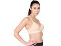 Bodycare cotton spandex wirefree adjustable straps seamless padded sports bra-1615S