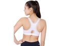 Bodycare cotton spandex wirefree adjustable straps seamless padded sports bra-1615W