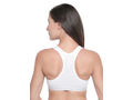 Racerback Sports Bra-1616-White