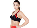 Bodycare Polyamide spandex broad straps seamless padded sports bra-1624B