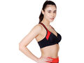 Bodycare Polyamide spandex broad straps seamless padded sports bra-1624B