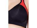 Bodycare Polyamide spandex broad straps seamless padded sports bra-1624B