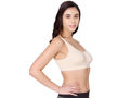 Bodycare modal spandex wirefree broad straps soft cup sleep bra-1625S