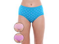 Pack of 3 Printed Cotton Briefs in Assorted colors-22000