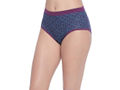 Pack of 3 Printed Cotton Briefs in Assorted colors-25000