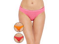 BODYCARE Pack of 3 Bikini Style Cotton Briefs in Assorted colors with Broad elastic band-E45C