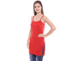 Bodycare Cotton Long Slit Camisole-47RE