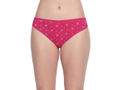 BODYCARE Pack of 3 Dark Printed High Cut Briefs in Assorted Color-5000