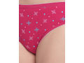 BODYCARE Pack of 3 Dark Printed High Cut Briefs in Assorted Color-5000