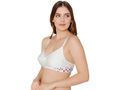 Bodycare polycotton wirefree convertible straps floral cup non padded bra-5510SGRN