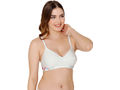 Bodycare polycotton wirefree convertible straps floral cup non padded bra-5510SGRN