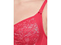 Perfect Coverage Bra in Lace-5511-RED