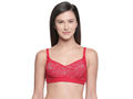 Perfect Coverage Bra in Lace-5511-RED