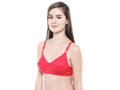 Perfect Coverage Bra-5518RED