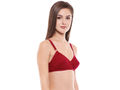 Perfect Coverage Bra-5524RED