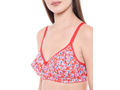 Premium Padded Bra-5528-RED