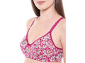 Premium Padded Bra-5528-Wine