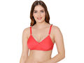 Bodycare cotton wirefree adjustable straps soft cup padded bra-5543COR