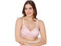 Bodycare cotton wirefree adjustable straps soft cup padded bra-5543PI