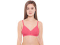 Seamless Cup Bra-5551CO with free transparent strap