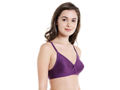 Seamless Cup Bra-5551DPU with free transparent strap