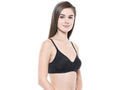 Seamless Cup Bra-5554B with free transparent strap