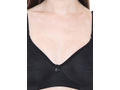 Seamless Cup Bra-5554B with free transparent strap