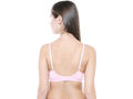 Seamless Cup Bra-5554PI with free transparent strap