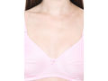 Seamless Cup Bra-5554PI with free transparent strap