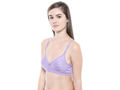 Seamless Cup Bra-5554PU with free transparent strap