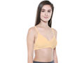 Seamless Cup Bra-5554S with free transparent strap