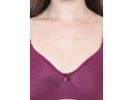 Seamless Cup Bra-5554WI with free transparent strap