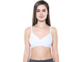 Seamless Cup Bra-5554W with free transparent strap