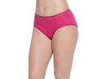 BODYCARE Pack of 3 Hipster Style Cotton Briefs in Assorted colors with Broad elastic band-E56