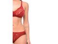 Bodycare Bridal Maroon color Bra & Panty Set in Nylon Elastane-6403MH