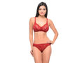 Bodycare Bridal Maroon color Bra & Panty Set in Nylon Elastane-6403MH