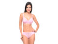 Bodycare Bridal Pink color Bra & Panty Set in Nylon Elastane-6404PI