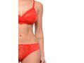 Bodycare Bridal Red color Bra & Panty Set in Nylon Elastane-6404RE