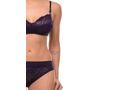 Bodycare Bridal Purple color Bra & Panty Set in Nylon Elastane-6405DPU